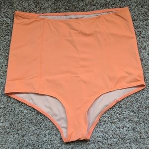 Kortni Jeane extended high waisted swim bottoms
